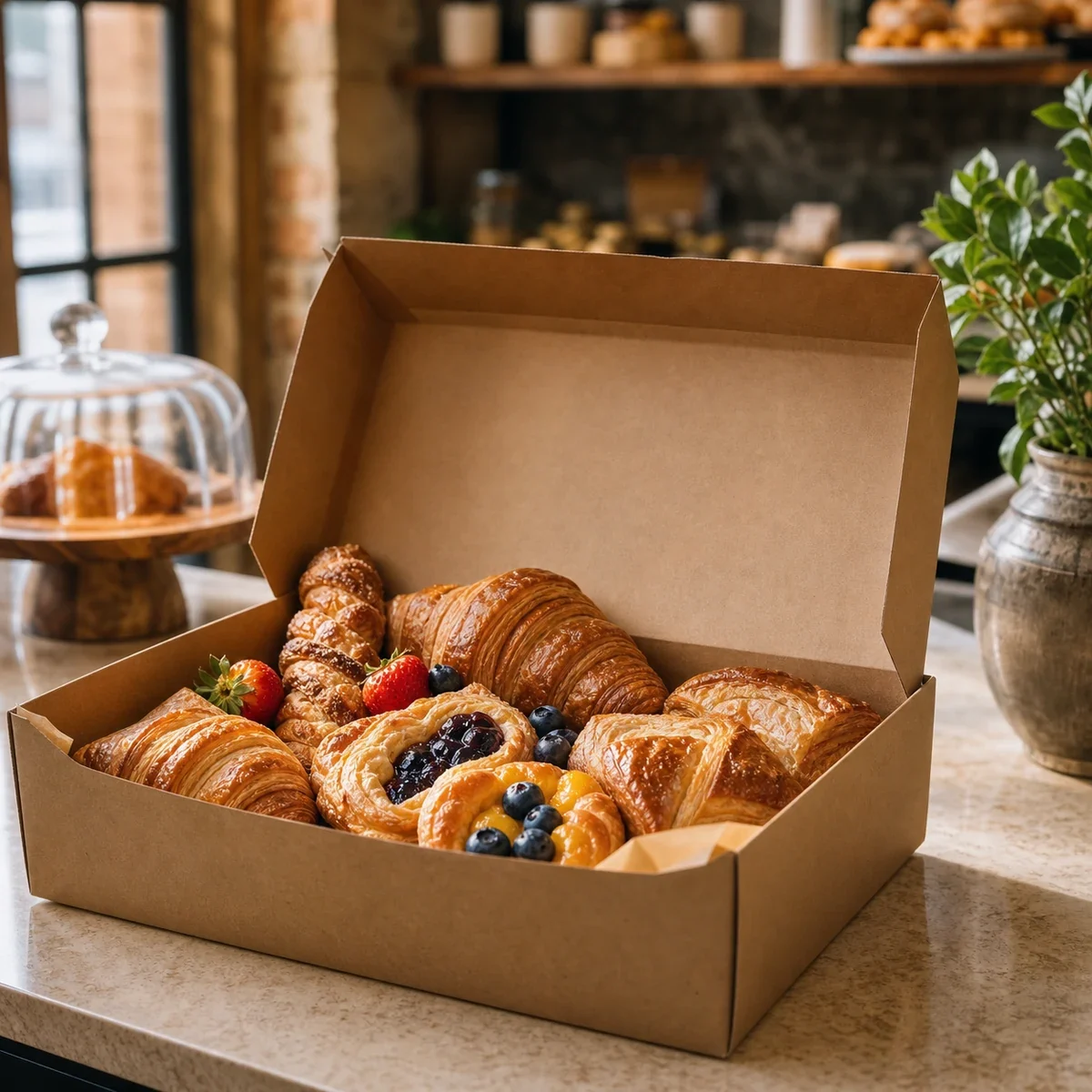 Hearth & Honey Bakery social post example