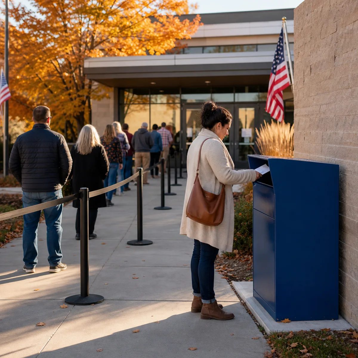 North Valley Votes example social media post